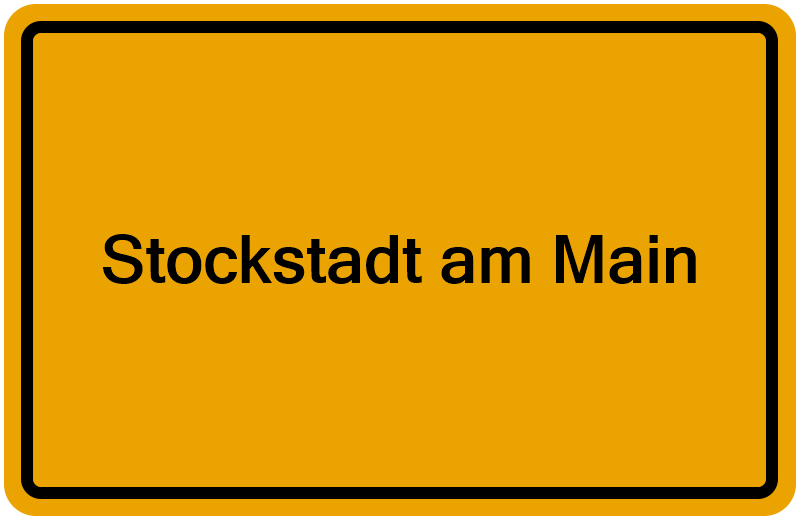 Handelsregisterauszug Stockstadt am Main